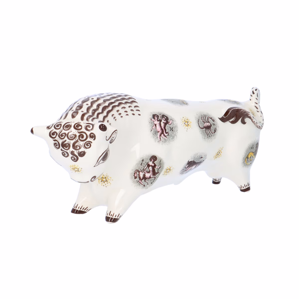 Wedgwood Queensware Zodiac Bull