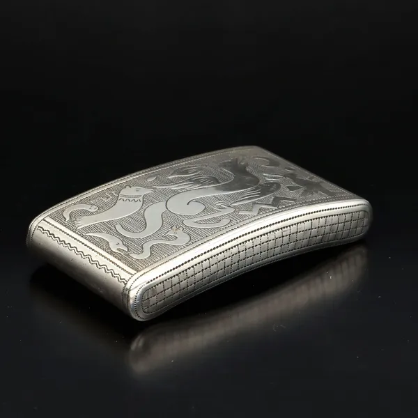 Rare and Unusual George III Silver Snuff Box