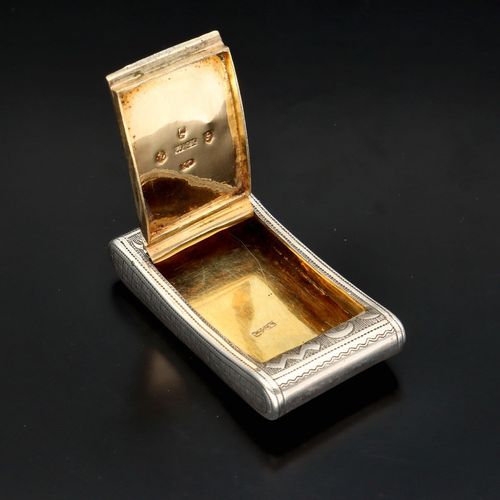 Rare and Unusual George III Silver Snuff Box image-3