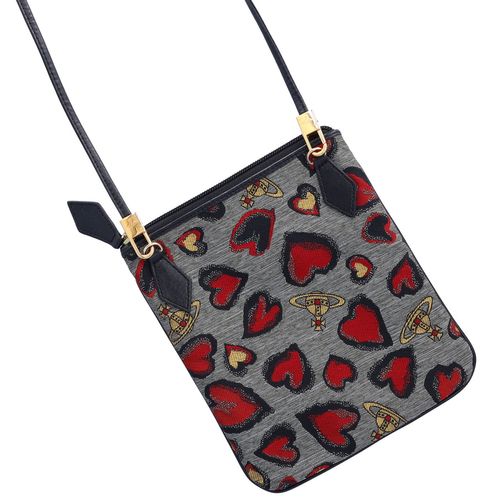 Rare Vivienne Westwood Hearts Crossbody Bag image-3
