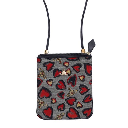 Rare Vivienne Westwood Hearts Crossbody Bag image-2