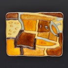 David Andersen Silver & Enamel Autumn Brooch