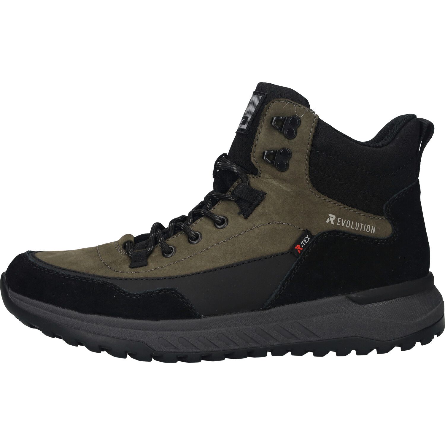 Rieker Tex Revolution veterboot, Kleur:Zwart