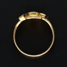 18ct Yellow Gold 1.4ct Ceylon Sapphire & Diamond Ring