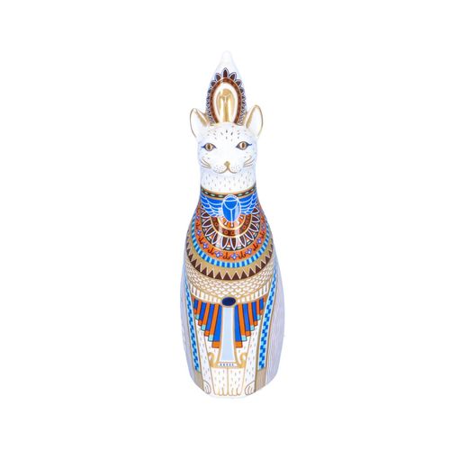 Royal Crown Derby Royal Cats Egyptian Cat image-2