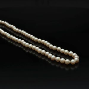 Silver Clasp Re-Strung Cultured Pearls