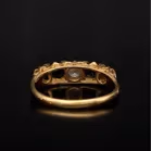 Vintage 18ct Gold Diamond and Sapphire Ring