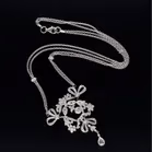 18ct White Gold Diamond Necklace
