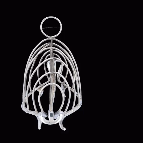 George III Silver Toast Rack