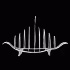 George III Silver Toast Rack