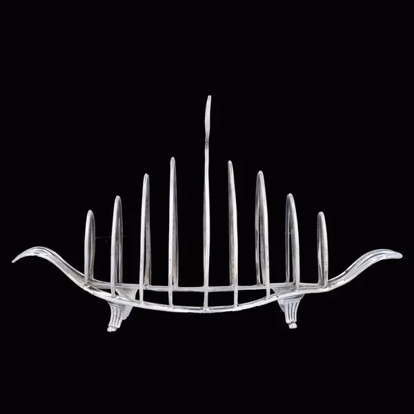George III Silver Toast Rack