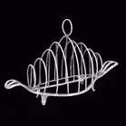 George III Silver Toast Rack