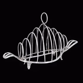 George III Silver Toast Rack