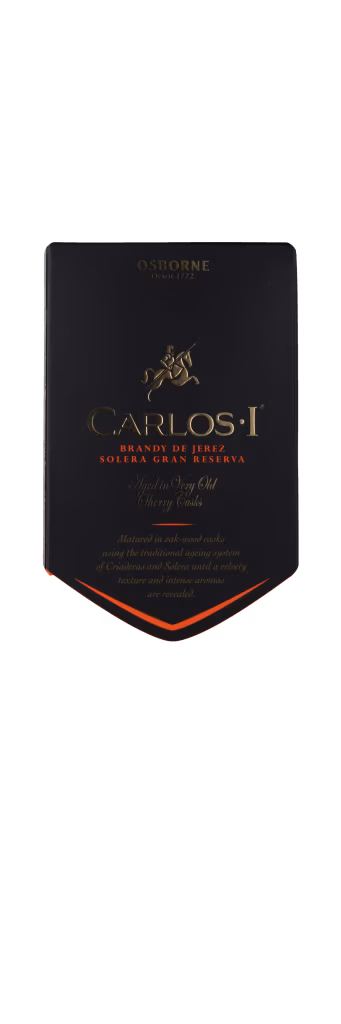 CARLOS I BRANDY 40% Osborne, Jerez
