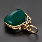 9ct Gold Fob Spinner