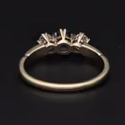 18ct Gold Sapphire Diamond Ring