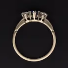 18ct Gold Sapphire Diamond Ring
