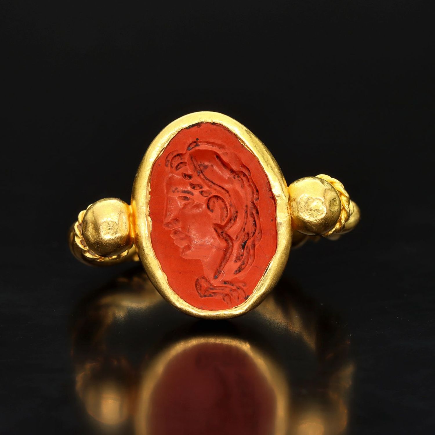 Roman hot sale style rings