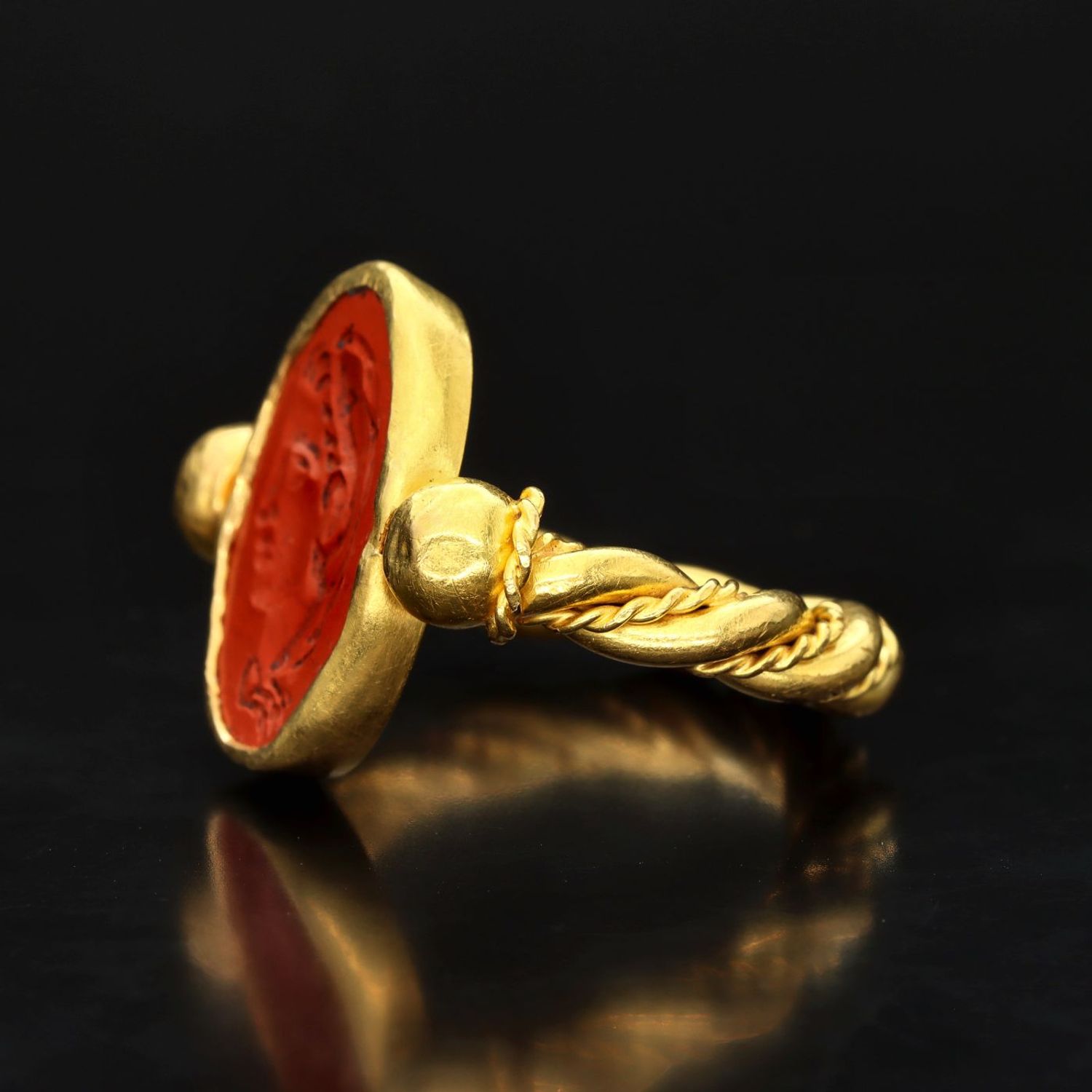 Roman on sale gold ring