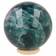 Groene fluoriet bol 11cm - 360° presentation