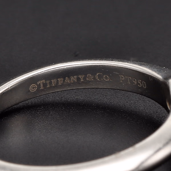 Tiffany & Co. Platinum Solitaire Diamond Ring