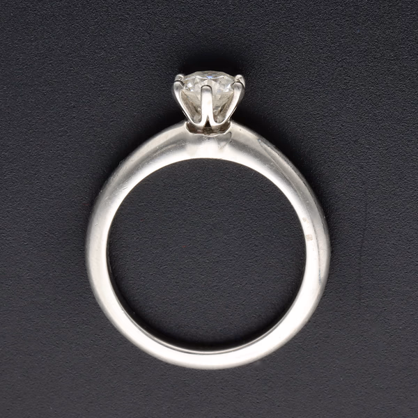 Tiffany & Co. Platinum Solitaire Diamond Ring