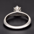 Tiffany & Co. Platinum Solitaire Diamond Ring