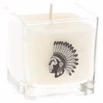 Geurkaars Koolzaadwas Eco 'Witte Salie' in glas | Edelstenen Webwinkel - Webshop Danielle Forrer