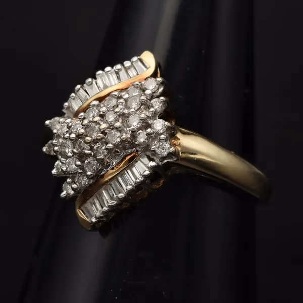 Gold Diamond Ring