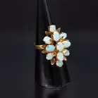 14ct Gold Vintage Opal Ring