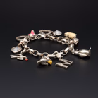 Thomas Sabo Silver Charm Bracelet