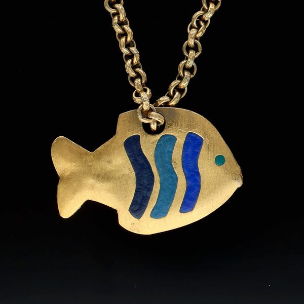 Rare Vintage Agatha Paris Fish Necklace Earrings and Bracelet Hemswell Antique Centres