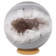 Agaat geode bol 70mm - 360° presentation