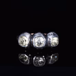 360° view of The Antique Georgian Paste and Quartz Silver Set Ring