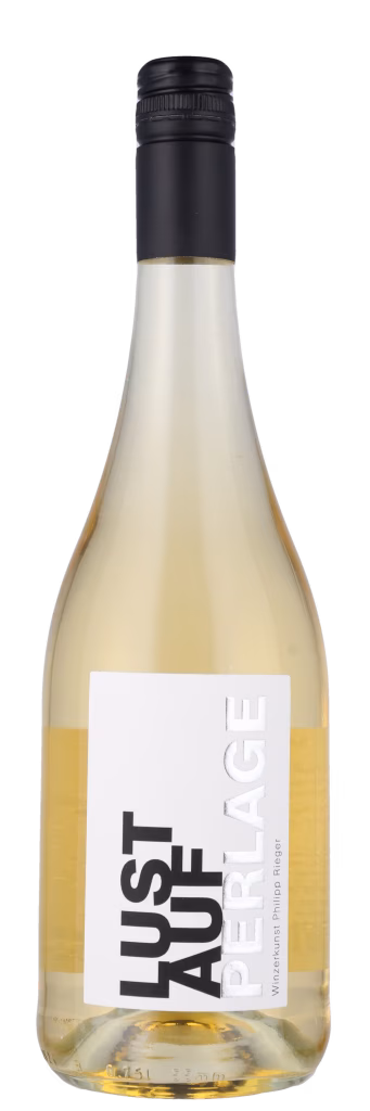 LUST AUF PERLAGE WEISS ØKO Baden, Weingut Rieger, let mousserende