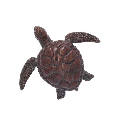 Early 20th Century Japanese Bronze Turtle image-5