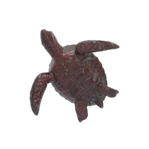 Early 20th Century Japanese Bronze Turtle image-6