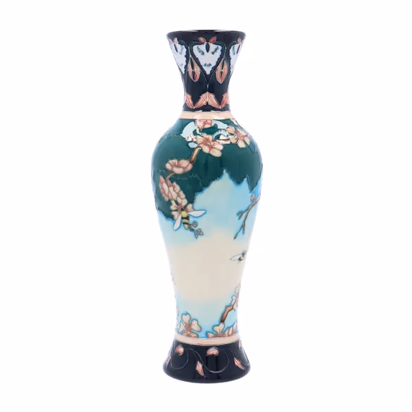 Moorcroft Cuckoos Song Vase