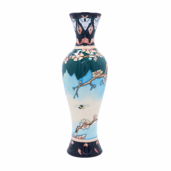 Moorcroft Cuckoos Song Vase
