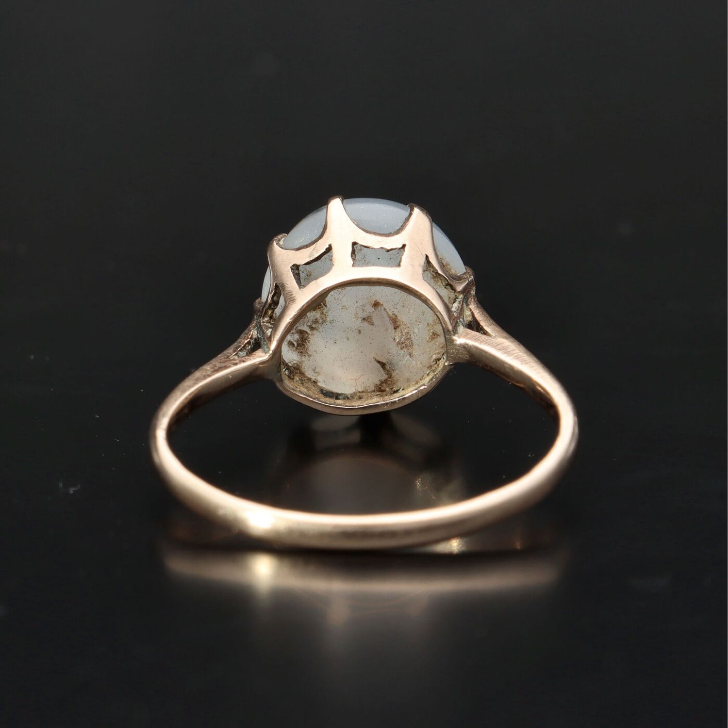 Vintage 9ct Gold Cabochon Star Sapphire Ring