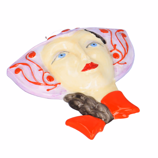 Rare Clarice Cliff “Dutch Girl” Wall Mask
