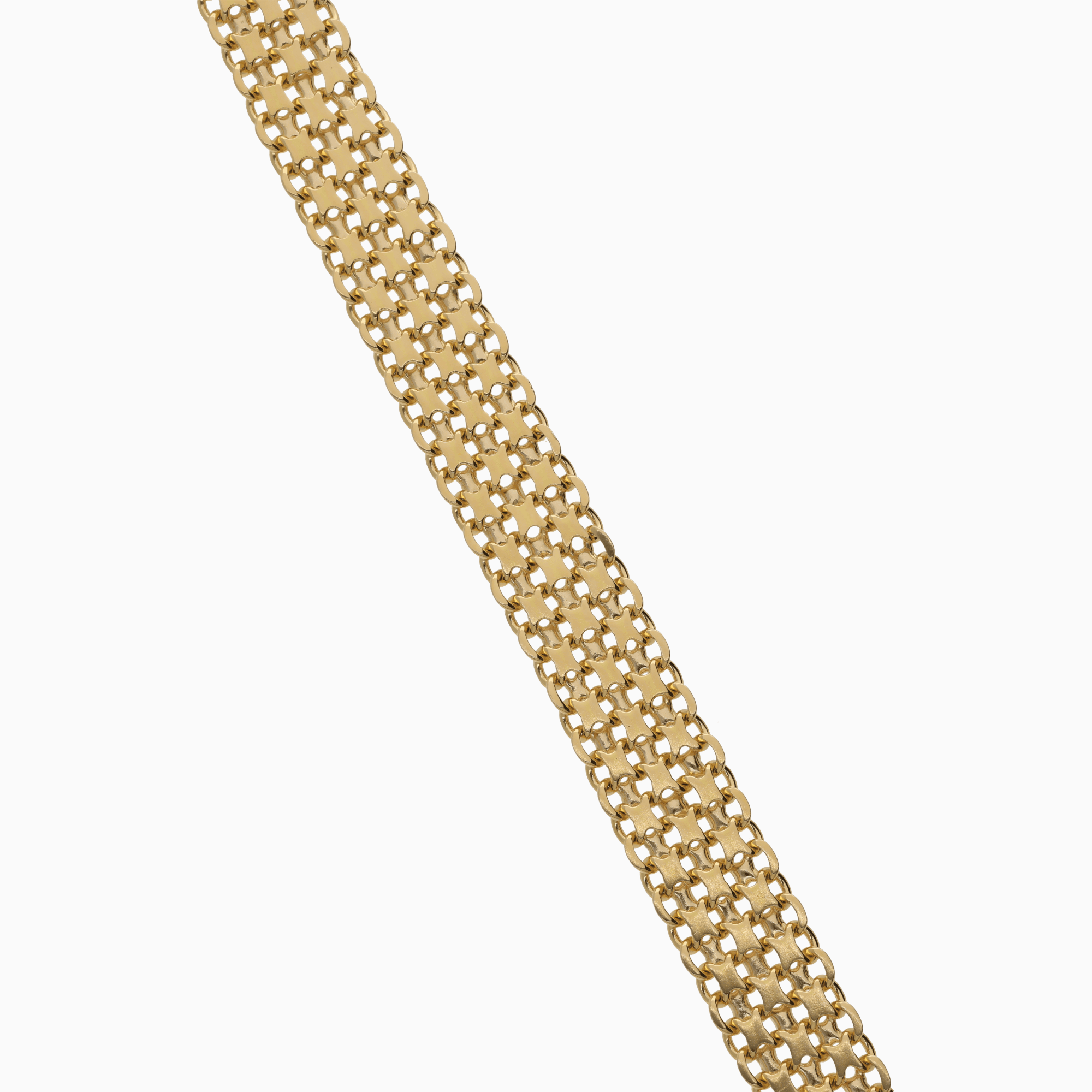 Armband x-länk 17,95g 18K guld