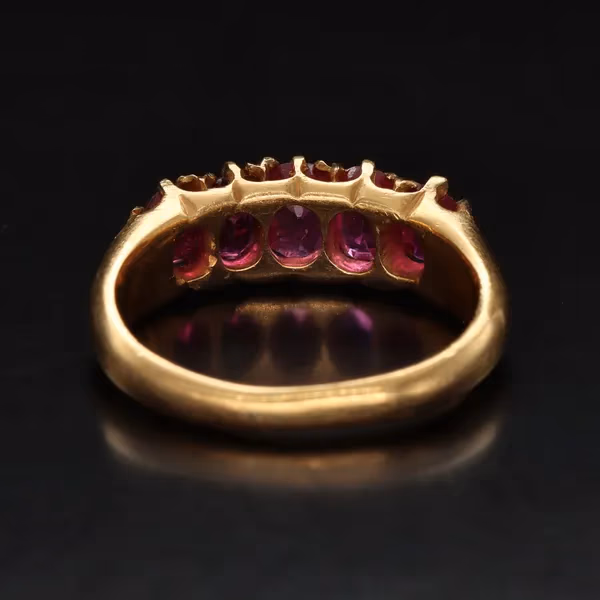 Victorian 18ct Gold Ruby Ring