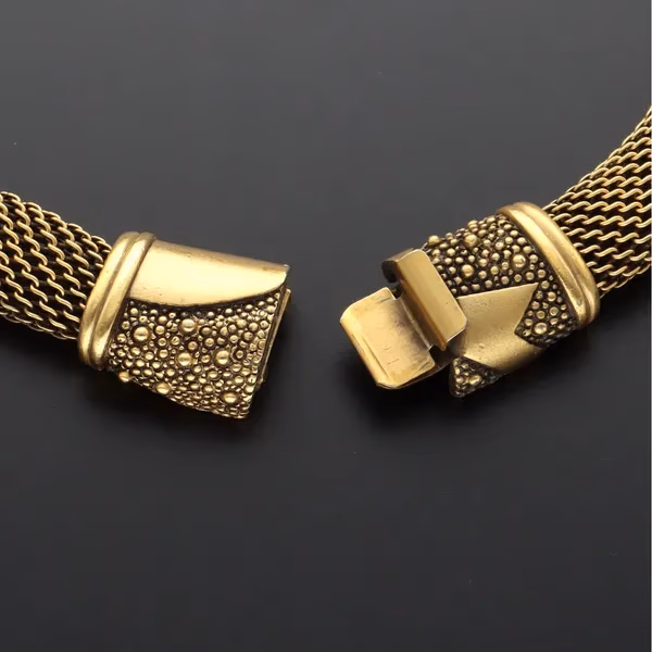 Vintage Monet Collar and Earrings Set