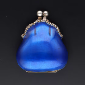 Continental Enamel Coin Purse