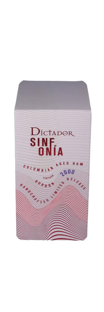DICTADOR SINFONIA RUM 43% Borbon Vintage 2000 Dictador