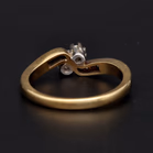 18ct Gold Diamond Toi et Moi Ring