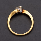 18ct Gold Diamond Toi et Moi Ring