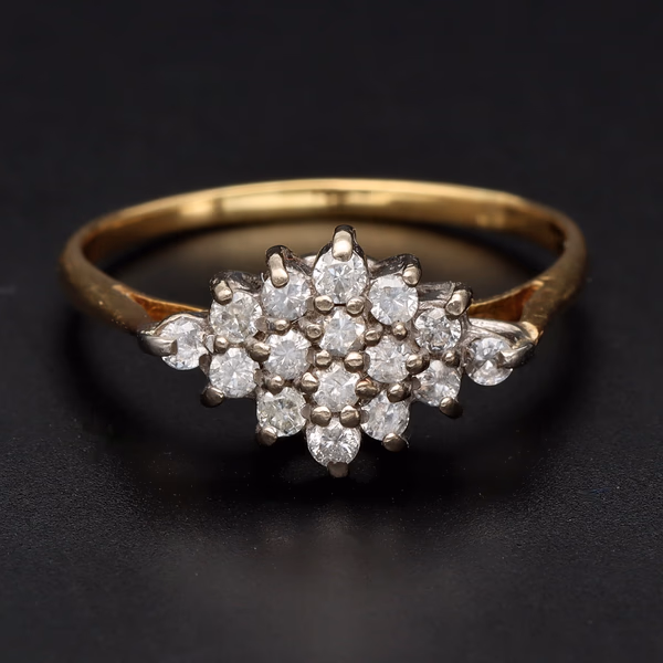 18ct Gold Diamond Ring