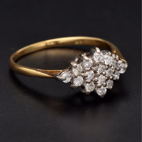 18ct Gold Diamond Ring